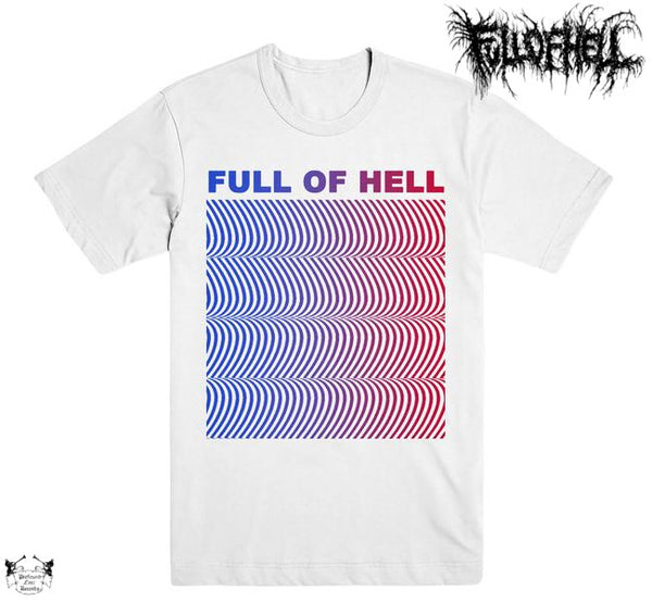【お取り寄せ】Full Of Hell / フル・オブ・ヘル - MERZRIP Tシャツ (ホワイト)