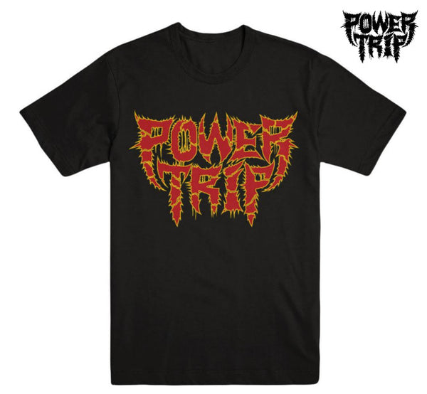 【お取り寄せ】Power Trip /パワートリップ - LOGO Tシャツ(ブラック)