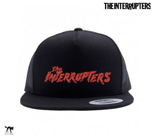 【お取り寄せ】The Interrupters / ジ・インタラプターズ - Red Logo メッシュ・トラックキャップ(ブラック)