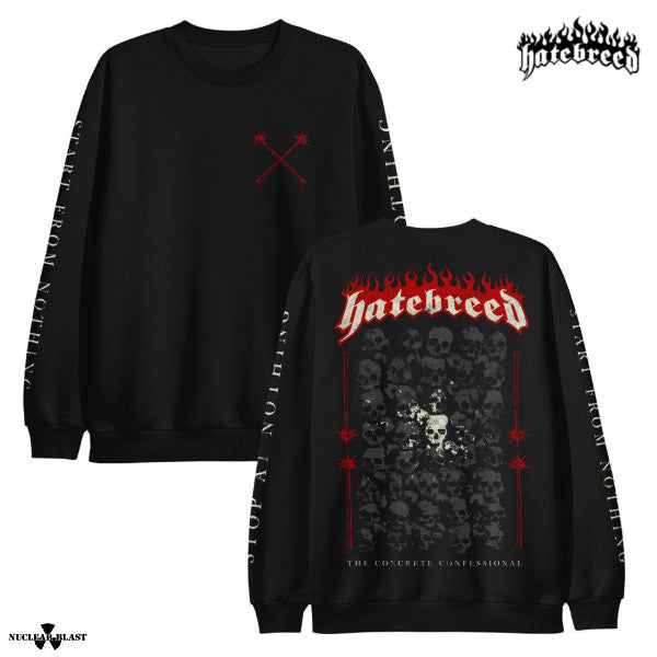 【お取り寄せ】Hatebreed /ヘイトブリード - Confessional Flag ロングTシャツ(ブラック)