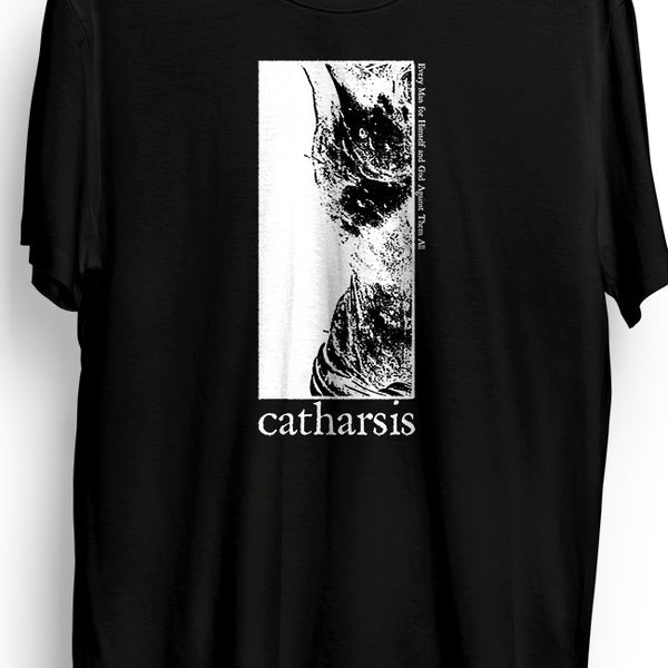 【お取り寄せ】Catarsis / カタルシス - EVERY MAN FOR HIMSELF Tシャツ(ブラック)