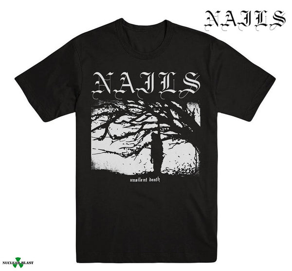 【お取り寄せ】NAILS /ネイルズ - Unsilent Death Tシャツ(ブラック)