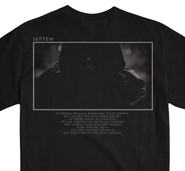 【お取り寄せ】Hexis / ヘクシス - Septem Tシャツ(ブラック)