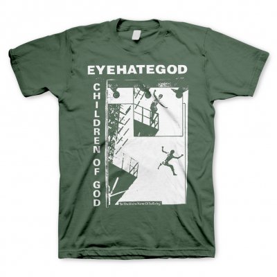 【お取り寄せ】EYEHATEGOD / アイヘイトゴッド - Children Of God Tシャツ (グリーン)