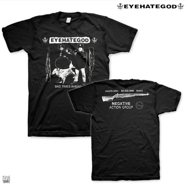 【お取り寄せ】EYEHATEGOD / アイヘイトゴッド - Bad Times Ahead Tシャツ (ブラック)