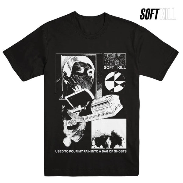 【お取り寄せ】Soft Kill / ソフト・キル - BAG OF GHOSTS Tシャツ(ブラック)