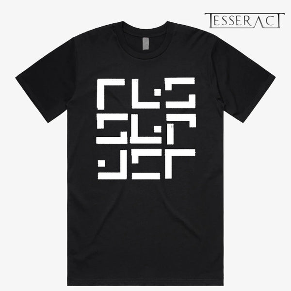 【お取り寄せ】TesseracT - テサラクト - Glyph Tシャツ(ブラック)