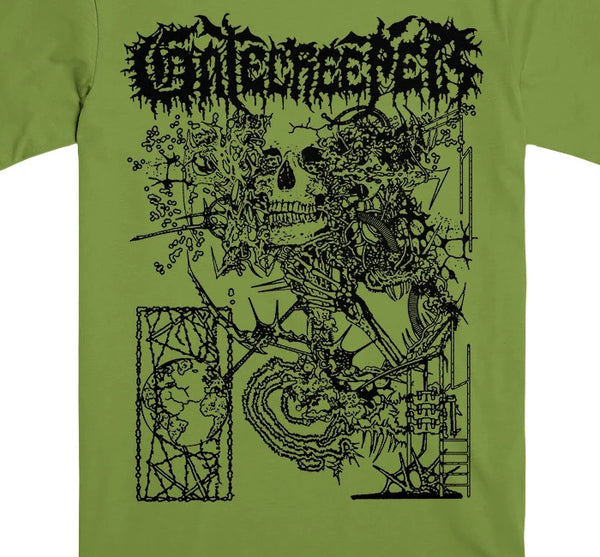 【お取り寄せ】Gatecreeper / ゲートクリーパー - BILL CONNORS II Tシャツ(グリーン)
