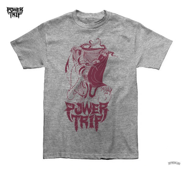【お取り寄せ】Power Trip /パワートリップ - 7 Tシャツ(グレー)