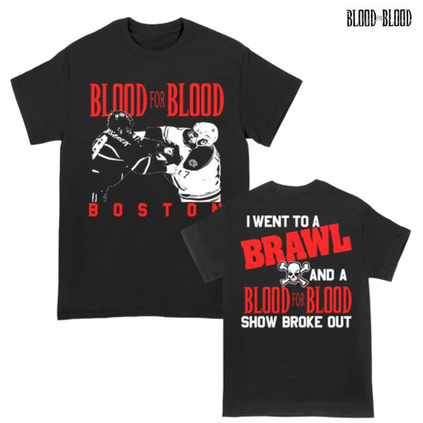 【お取り寄せ】Blood For Blood / ブラッド・フォー・ブラッド - BRAWL Tシャツ (ブラック)