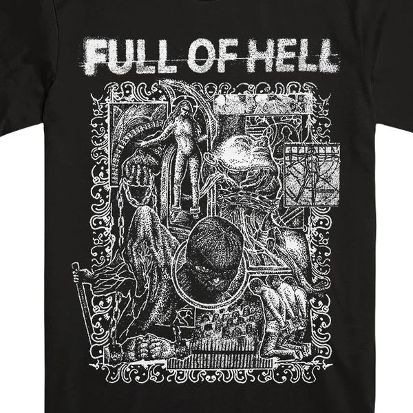 【お取り寄せ】Full Of Hell / フル・オブ・ヘル - NON ATOMISM Tシャツ(ブラック)