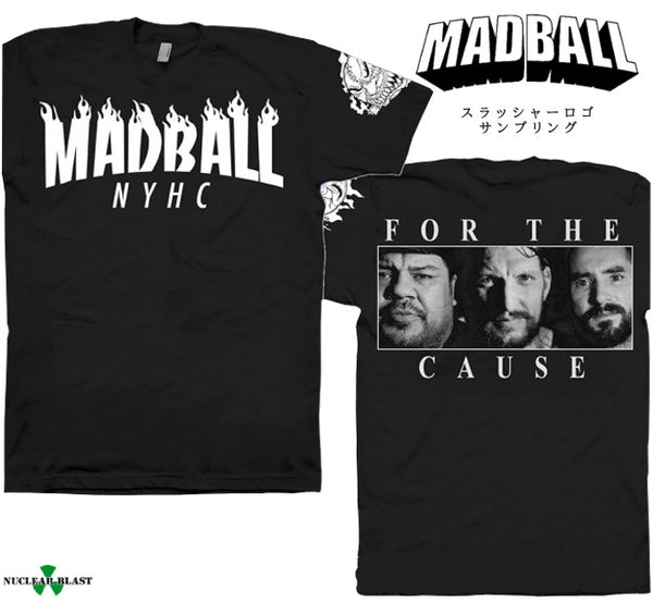 【お取り寄せ】Madball / マッドボール - For The Cause Tシャツ(ブラック)