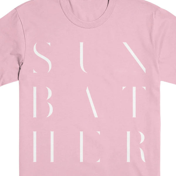 【お取り寄せ】Deafheaven /デフヘヴン - SUNBATHER Tシャツ(ピンク)