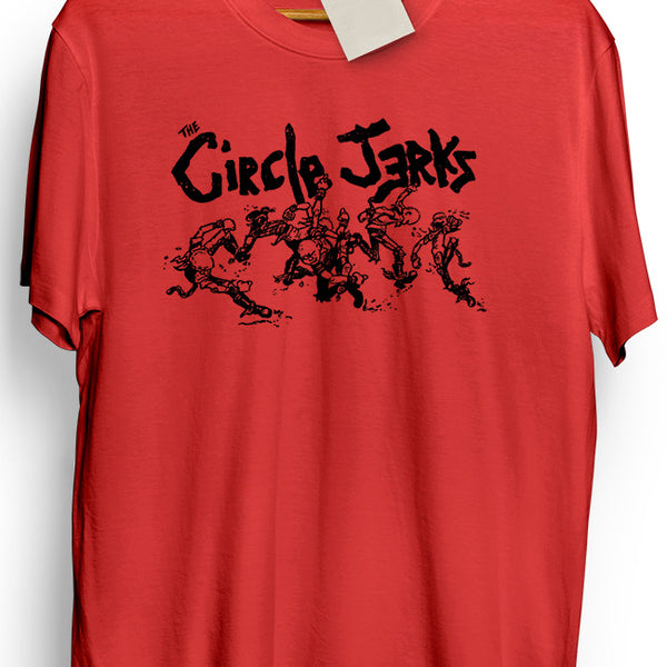 【お取り寄せ】Circle Jerks / サークル・ジャークス - SLAMDANCE Tシャツ(レッド)