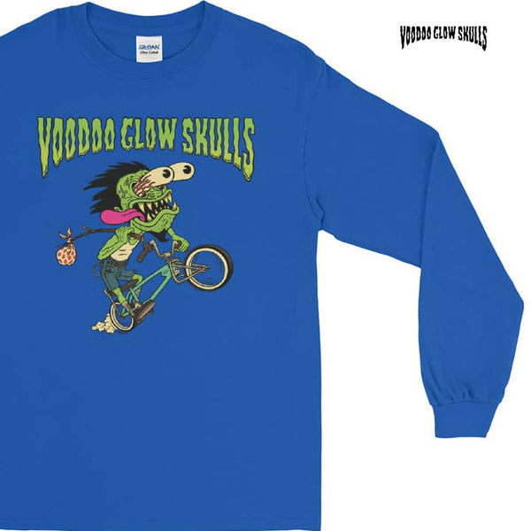 【お取り寄せ】Voodoo Glow Skulls / ヴードゥー・グロウ・スカルズ - Biker ロングスリーブ・長袖シャツ (4色)