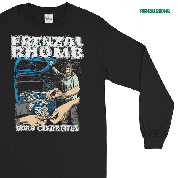 【お取り寄せ】Frenzal Rhomb / フレンザル・ロム - 5000 Cigarettes ロングスリーブ・長袖シャツ (ブラック)