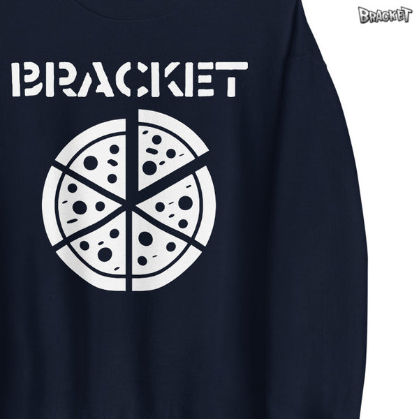 【お取り寄せ】Bracket / ブラケット - Pizza クルーネック・トレーナー(３色)