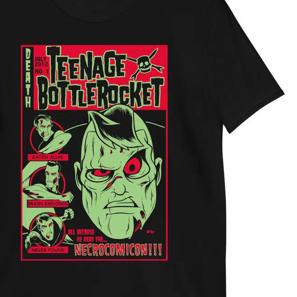 【お取り寄せ】Teenage Bottlerocket / ティーンエイジ・ボトルロケット - Necrocomicon Tシャツ(3カラー)