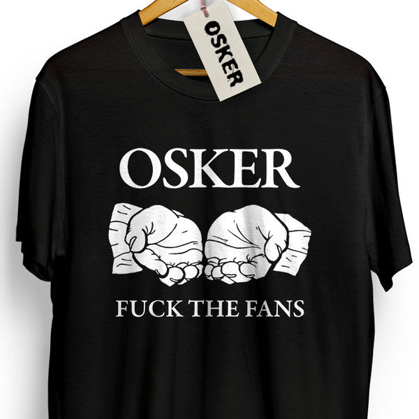 【お取り寄せ】Osker / オスカー - Fans Tシャツ(ブラック)