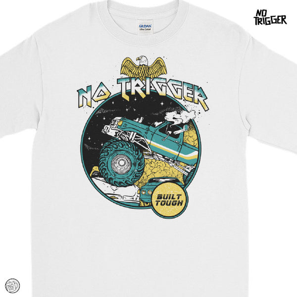 【お取り寄せ】No Trigger / ノートリガー - Monstertruck ロングスリーブ・長袖シャツ (ホワイト)