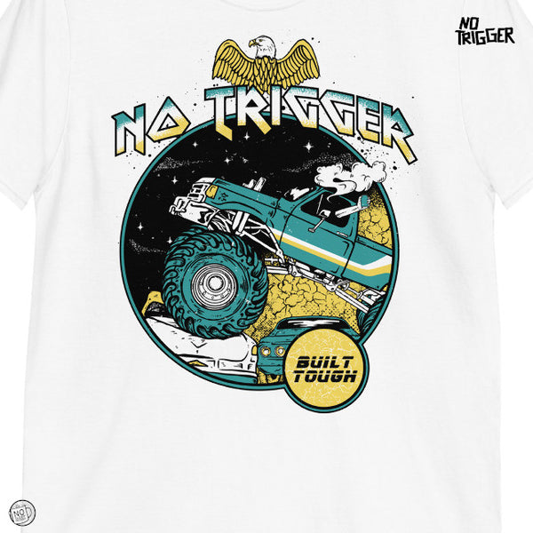 【お取り寄せ】No Trigger / ノートリガー - Monstertruck Tシャツ (ホワイト)