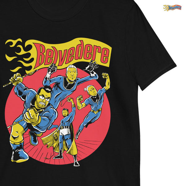 【お取り寄せ】Belvedere / ベルヴェデーレ - Heroes Tシャツ(4カラー)