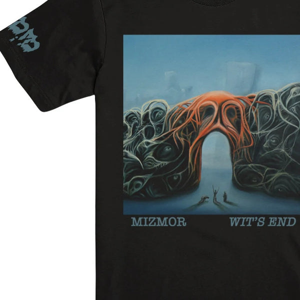 【お取り寄せ】Mizmore / ミズモール - WIT'S END Tシャツ(ブラック)