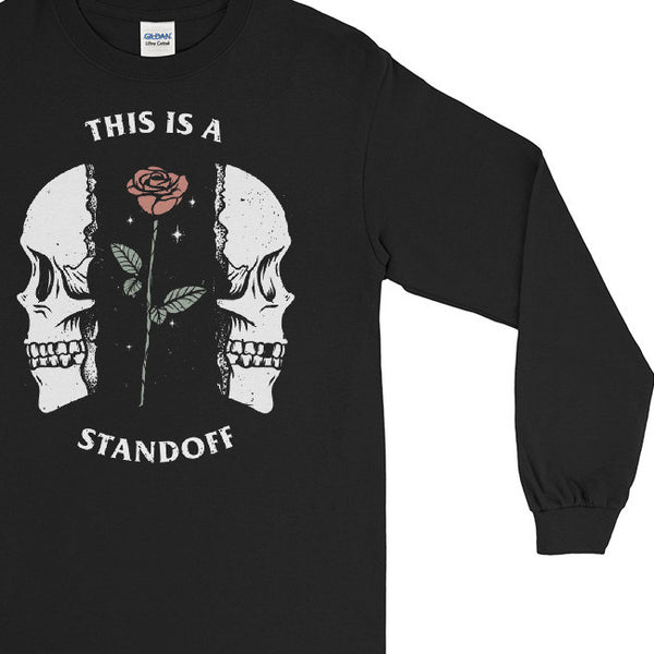 【お取り寄せ】This is a Standoff / ディス・イズ・ア・スタンドオフ - Skulls ロングスリーブ・長袖シャツ (2色)