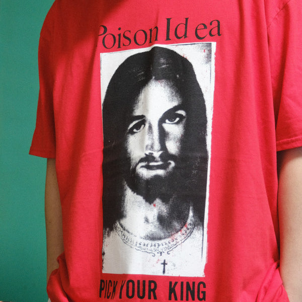 【お取り寄せ】Poison Idea / ポイズン・アイディア - PICK YOUR KING Tシャツ(レッド)