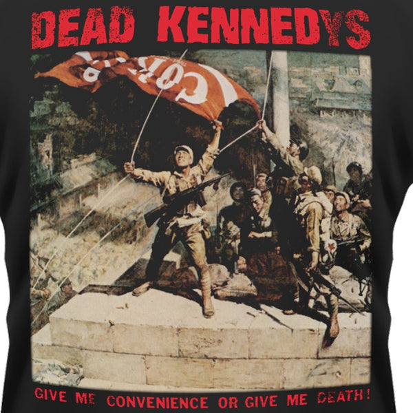 【お取り寄せ】Dead Kennedys / デッド・ケネディーズ - CONVENIENCE OR DEATH Tシャツ(ブラック)