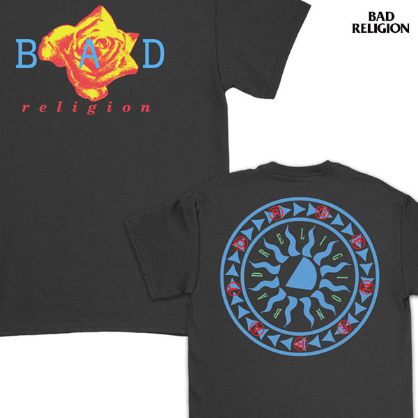 【お取り寄せ】Bad Religion / バッド・レリジョン - Flower Sun Tシャツ(ブラック)
