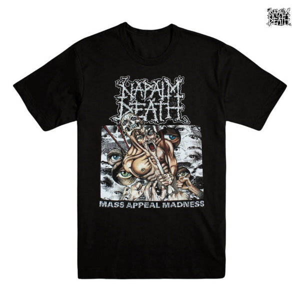 【お取り寄せ】Napalm Death /ナパーム・デス - MASS APPEAL MADNESS Tシャツ (ブラック)
