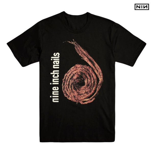 【お取り寄せ】Nine Inch Nails / ナイン・インチ・ネイルズ - FURTHER DAWN THE SPIRAL Tシャツ(ブラック)