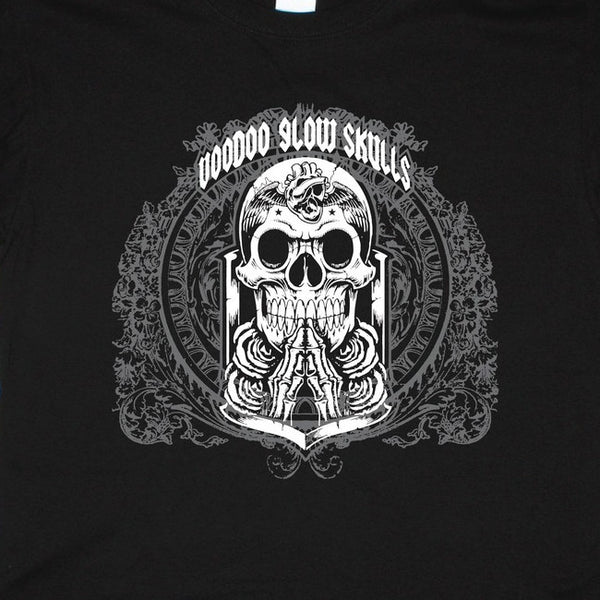 【お取り寄せ】Voodoo Glow Skulls / ヴードゥー・グロウ・スカルズ - SOUTHERN CALIFORNIA STREET MUSIC Tシャツ(ブラック)