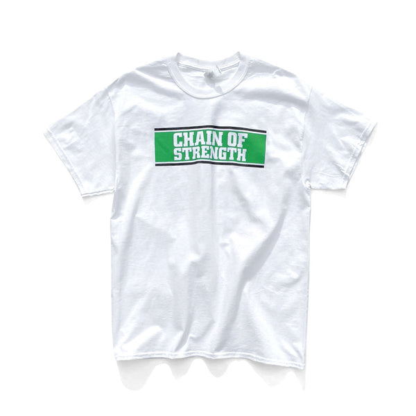 【品切れ】Chain of Strength / チェイン・オブ・ストレングス - The One Thing That Still Holds True Tシャツ(ホワイト)