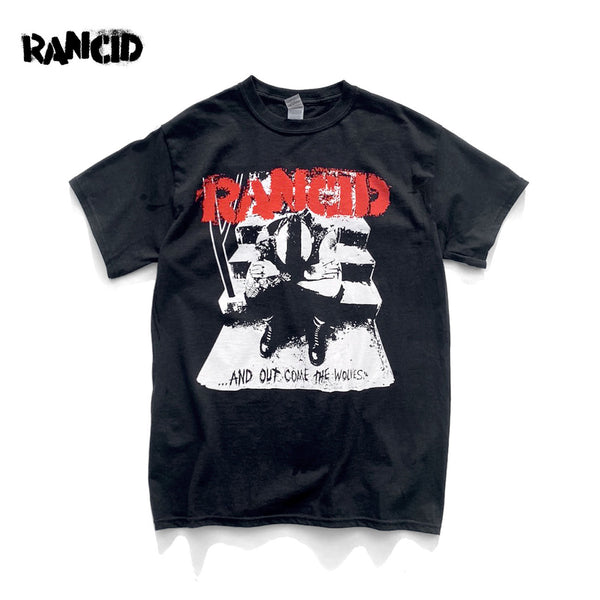 【お取り寄せ】RANCID / ランシッド - And Out Come The Wolves Tシャツ (ブラック