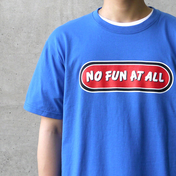 【即納】No Fun at All / ノーファン・アット・オール - Classic Logo Tシャツ(ブルー)