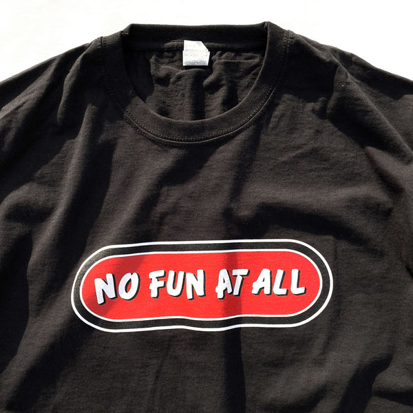 【即納】No Fun at All / ノーファン・アット・オール - Classic Logo Tシャツ(ブラック)