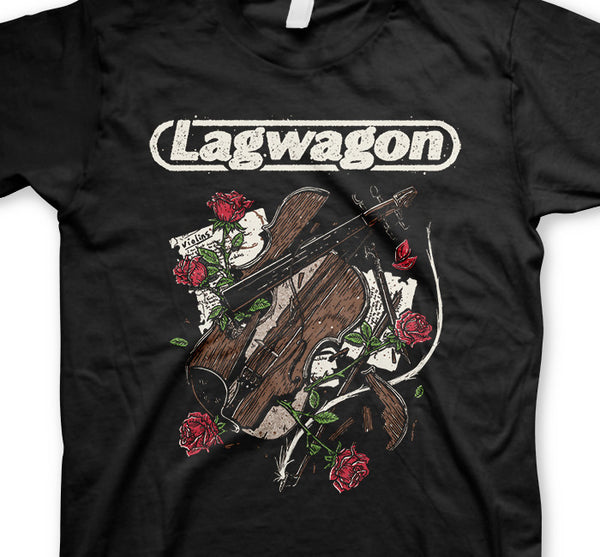 【お取り寄せ】Lagwagon / ラグワゴン - Violins Tシャツ (ブラック)