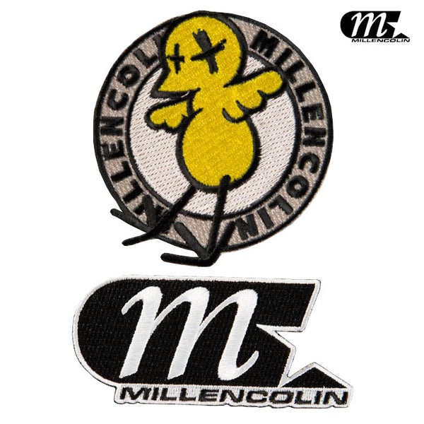 【お取り寄せ】Millencolin /ミレンコリン - LOGO / BIRD ワッペン・パッチ 2枚セット