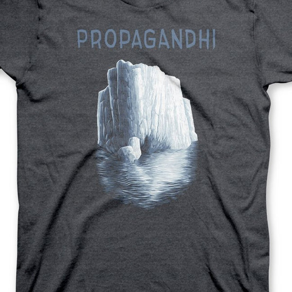 【お取り寄せ】Propagandhi /プロパガンディ - Iceberg Tシャツ (チャコールヘザー)