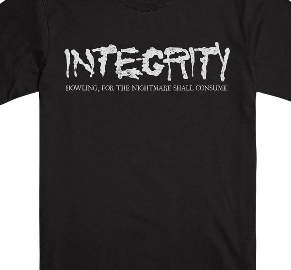 【お取り寄せ】INTEGRITY /インテグリティ - HOWLING COVER Tシャツ（ブラック）