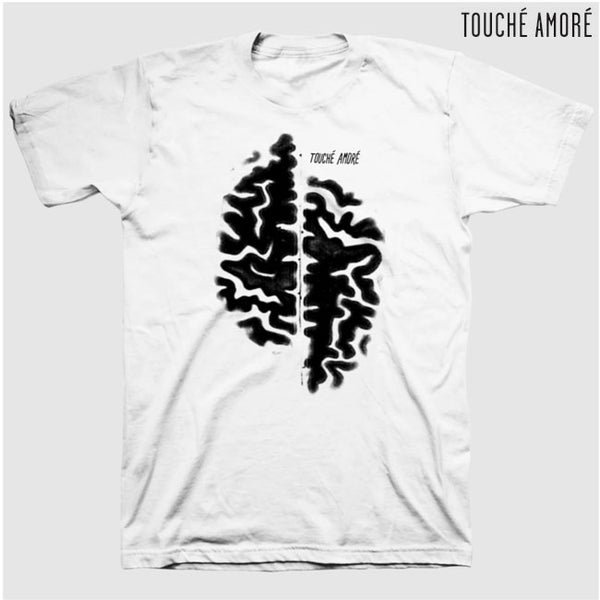 【お取り寄せ】Touche Amore / トゥーシェイ・アモーレ - Brain Tシャツ (ホワイト)