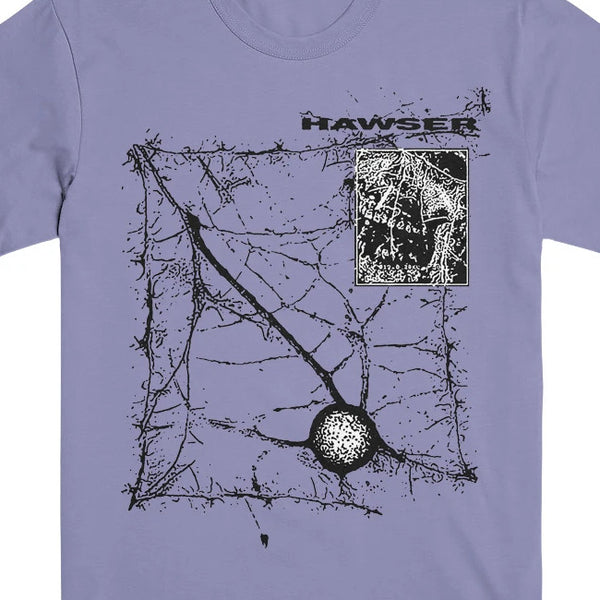 【お取り寄せ】Hawser / ホーサー - WEB Tシャツ(ヴァイオレットパープル)