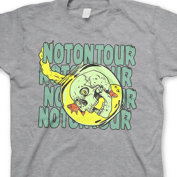 【お取り寄せ】Not on Tour / ノット・オン・ツアー - Skull Tシャツ(グレー)