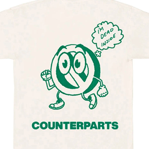【お取り寄せ】Counterparts / カウンターパーツ - Dead Inside Tシャツ(サンド)
