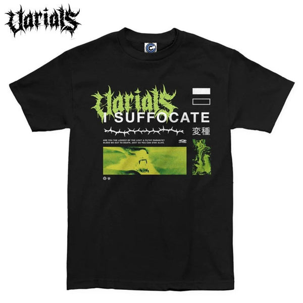 【お取り寄せ】Varials /バリアルズ - PARASITE Tシャツ(ブラック)