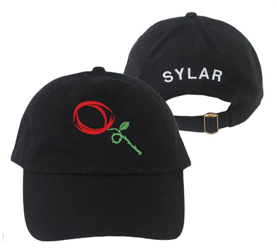【品切れ】Sylar/サイラー - Circle Rose ダッドハット・キャップ (ブラック)