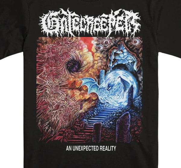 【お取り寄せ】Gatecreeper / ゲートクリーパー - AN UNEXPECTED REALITY Tシャツ(ブラック)