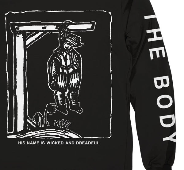 【お取り寄せ】The Body / ザ・ボディー - WICKED ロングスリーブ・長袖シャツ(ブラック)